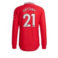 Manchester United Antony #21 Fotballklær Hjemmedrakt 2022-23 Langermet